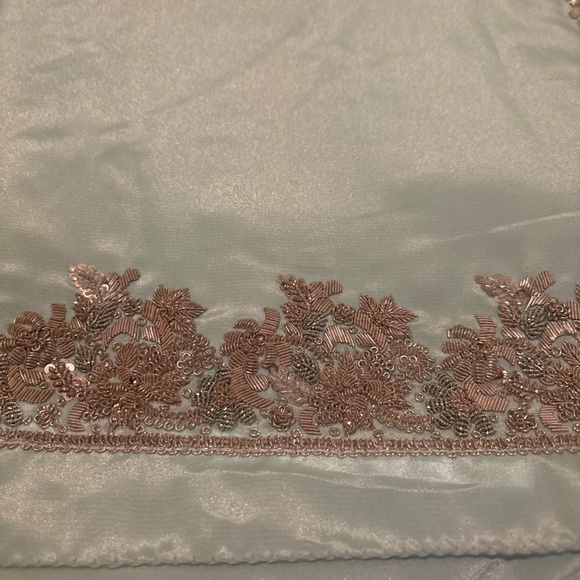 🆕 Light Blue Saree - Picture 3 of 6